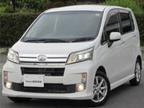 ダイハツ ムーヴ 660cc 660 カスタム X リミテッド SA ワンオ-ナ-車　スマ-トアシスト　LEDライト
