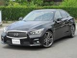 日産 スカイライン 3500cc 3.5 350GT ハイブリッド タイプSP ワンオ-ナ-車　本革電動シート　AVM