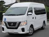 日産 NV350キャラバン 2500cc 4Dバン2.5チェアキャブ 車いす3基仕様　8名 AUTECH架装車　アラウンドビュ-モニタ-
