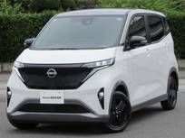 日産 サクラ X 90周年記念車 展示試乗車UP　　20Kw　Mナビ　AVM