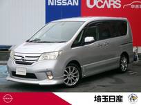 日産 セレナ 2000cc 2.0 ハイウェイスター S-HYBRID 後席モニター　ナビ　ETC　キセノン