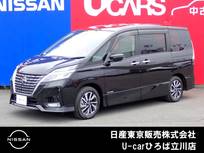 日産 セレナ 2000cc 2.0 ハイウェイスター V 両側オートスライドドア　後席モニター