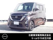 日産 ルークス 660cc 660 ハイウェイスターX アラウンドビュー　エマブレ　片側ASD