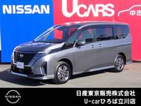 日産 セレナ 2000cc 2.0 ハイウェイスターV 4WD 両側オートスライドドア　後席モニター