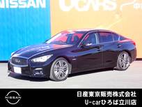 日産 スカイライン 3500cc 3.5 350GT ハイブリッド タイプSP 純正メモリーナビ　インテリジェントキー