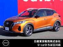 日産 キックス 1200cc 1.2 X ツートーン インテリアエディション (e-POWER) 純正メモリーナビ　SOSコール