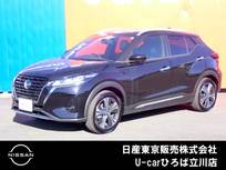 日産 キックス 1200cc 1.2 X FOUR (e-POWER) 4WD 社用車　純正メモリーナビ　SOSコール