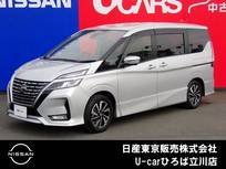 日産 セレナ 2000cc 2.0 ハイウェイスター V 両側オートスライドドア　純正メモリーナビ