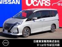 日産 セレナ 2000cc 2.0 ハイウェイスター V 両側オートスライドドア　後席モニター