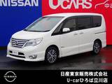 日産 セレナ 2000cc 2.0 ハイウェイスター Vセレクション+SafetyII S-HYBRID 両側オートスライドドア　純正メモリーナビ