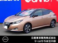 日産 リーフ e+ G 電気自動車　12セグ　純正メモリーナビ