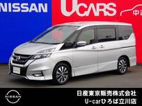 日産 セレナ 2000cc 2.0 ハイウェイスター Vセレクション 両側オートスライドドア　純正メモリーナビ