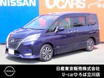 日産 セレナ 2000cc 2.0 ハイウェイスター V 両側オートスライドドア　後席モニター