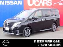 日産 セレナ 1400cc 1.4 e-4ORCE ハイウェイスターV 4WD 両側オートスライドドア　純正メモリーナビ