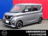 日産 ルークス 660cc 660 ハイウェイスターX 左側オートスライドドア　純正メモリーナビ
