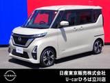 日産 ルークス 660cc 660 ハイウェイスターGターボ 両側オートスライドドア　純正メモリーナビ