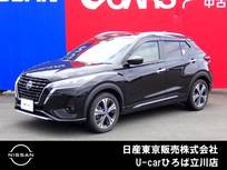 日産 キックス 1200cc 1.2 X ツートーン インテリアエディション (e-POWER) 純正メモリーナビ　SOSコール