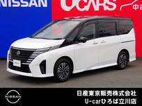 日産 セレナ 1400cc 1.4 e-POWER ルキシオン 両側オートスライドドア　後席モニター
