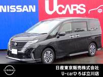 日産 セレナ 1400cc 1.4 e-POWER ハイウェイスターV 後席モニター　インテリルームミラー