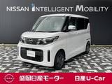 日産 ルークス 660cc 660 X 助手席スライドアップシート 4WD ナビ/TV/全周囲カメラ/シートヒーター
