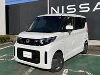 日産 ルークス 660cc 660 X 4WD 社有車UP・純正9型ナビ・AVM・フルセグTV