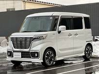 スズキ スペーシア 660cc 660 カスタム ハイブリッド XSターボ 4WD バックカメラ　ETC　アルミ　ナビ