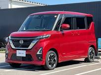 日産 ルークス 660cc 660 ハイウェイスターX 4WD 全周囲カメラ　アルミ　ドラレコ　純正ナビ