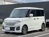 スズキ スペーシア 660cc 660 カスタム XSターボ 4WD 全周囲カメラ　アルミ　ETC　ドラレコ