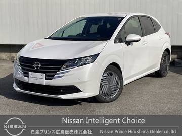 ノート 1.2 X 元試乗車　ディーラーオプションナビ