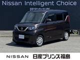 日産 ルークス 660cc 660 X 純正ナビ前後障害物感知踏み間違い衝突防止