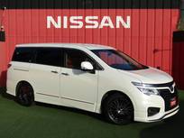 日産 エルグランド 2500cc 2.5 250ハイウェイスター S ジェットブラック アーバンクロム タンレザーシート　後席モニター　ドラレコ