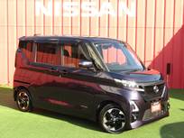 日産 ルークス 660cc 660 ハイウェイスターX ワンオーナー　純正大型ナビTV