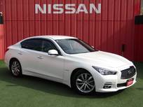 日産 スカイライン 3500cc 3.5 350GT ハイブリッド タイプP ワンオーナー　黒本革シート