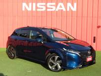 日産 ノートオーラ 1200cc 1.2 G レザーエディション 黒革シート　日産コネクトナビ