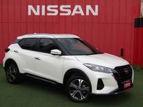 日産 キックス 1200cc 1.2 X ツートーン インテリアエディション (e-POWER) 試乗車アップ　茶革調シート　純正ナビ