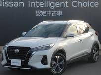 日産 キックス 1200cc 1.2 X ツートーン インテリアエディション (e-POWER) 純正ワイドナビ　アラビュー　ハンドル&シ