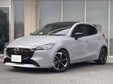 マツダ MAZDA2 1500cc 1.5 15スポルト MナビOPカーボンルーフフィルムリアスポ