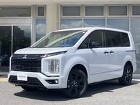 三菱 デリカD：5 2300cc 2.2 ブラック エディション ディーゼルターボ 4WD 登録済未使用車　アラウンドモニター