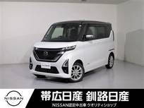 日産 ルークス 660cc 660 ハイウェイスターGターボ 4WD ワンオーナーナビETC両側Sドア