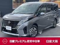 日産 セレナ 1400cc 1.4 e-4ORCE ハイウェイスターV 4WD 防水シート車　メーカーオプションメモリー