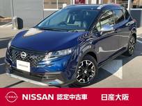 日産 ノート 1200cc 1.2 AUTECH クロスオーバー 元展示・試乗車　メモリーナビ