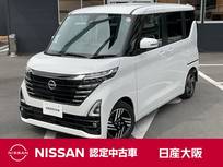 日産 ルークス 660cc 660 ハイウェイスターX 元展示・試乗車　メモリーナビ