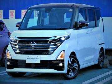 ルークス 660 ハイウェイスターGターボ プロパイロット エディション 社有車UP 9インチナビ アラウンドビュ-