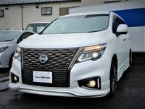 日産 エルグランド 3500cc 3.5 350ハイウェイスター プレミアム アーバンクロム 下取ワンオ-ナ-　黒本革パワ-シ-ト