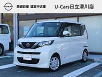 日産 ルークス 660cc 660 X 特・価・目・玉・車/純正ナビMJ120D-W/アラ