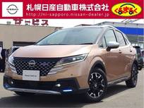 日産 ノート 1200cc 1.2 AUTECH クロスオーバー FOUR 4WD ※当社試乗車UP※新色2トーン スマートルー