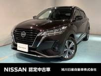 日産 キックス 1200cc 1.2 X FOUR (e-POWER) 4WD 前席ヒ-タ-付シ-ト　ステアリングヒーター