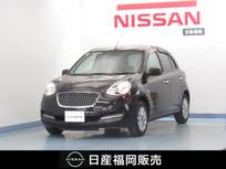 日産 マーチ 1200cc 1.2 ボレロ ナチュラルグレー内装・メモリーナビ・バッ