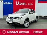 日産 ジューク 1500cc 1.5 15RX シンプルパッケージ メモリーナビ　バックカメラ　マニュアルエ