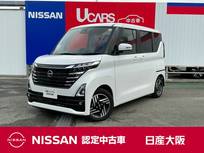 日産 ルークス 660cc 660 ハイウェイスターX 両側電動スライドドア　純正ナビ連動ドライ